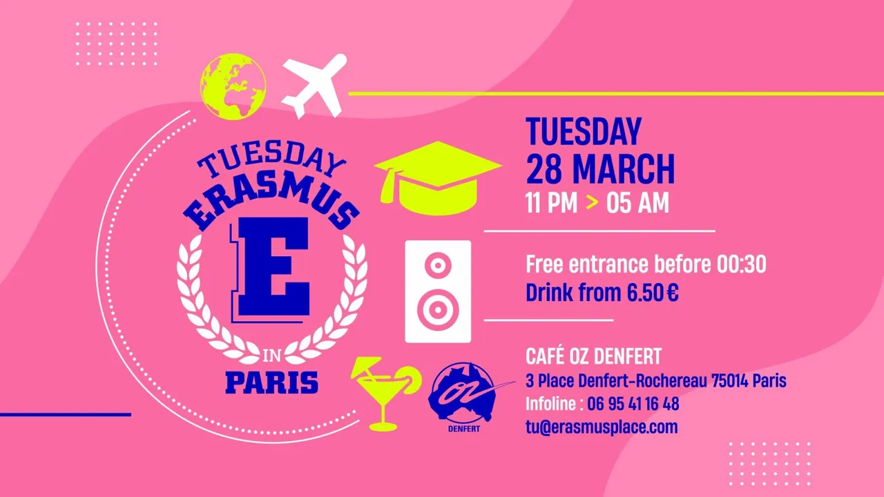 TUESDAY ERASMUS IN PARIS