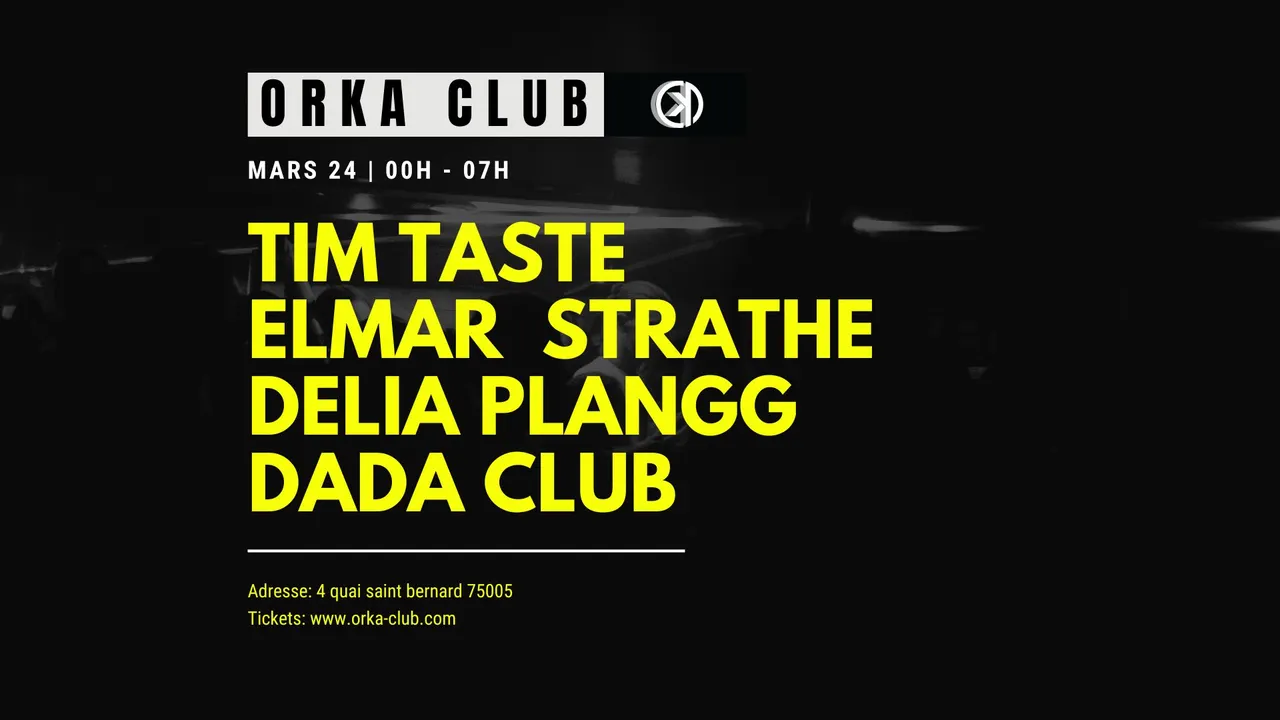 ORKA mit TIM TASTE / ELMAR STRATHE / DELIA PLANGG / DADA CLUB