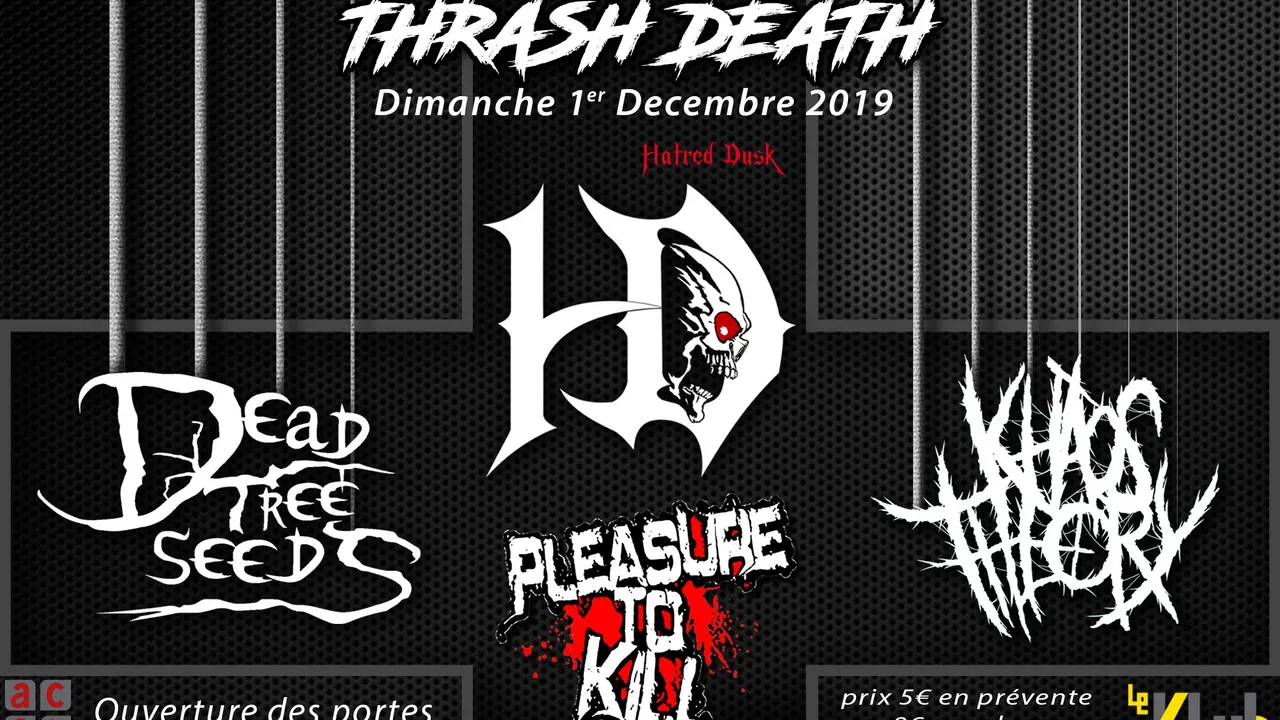 Soirée Thrash death