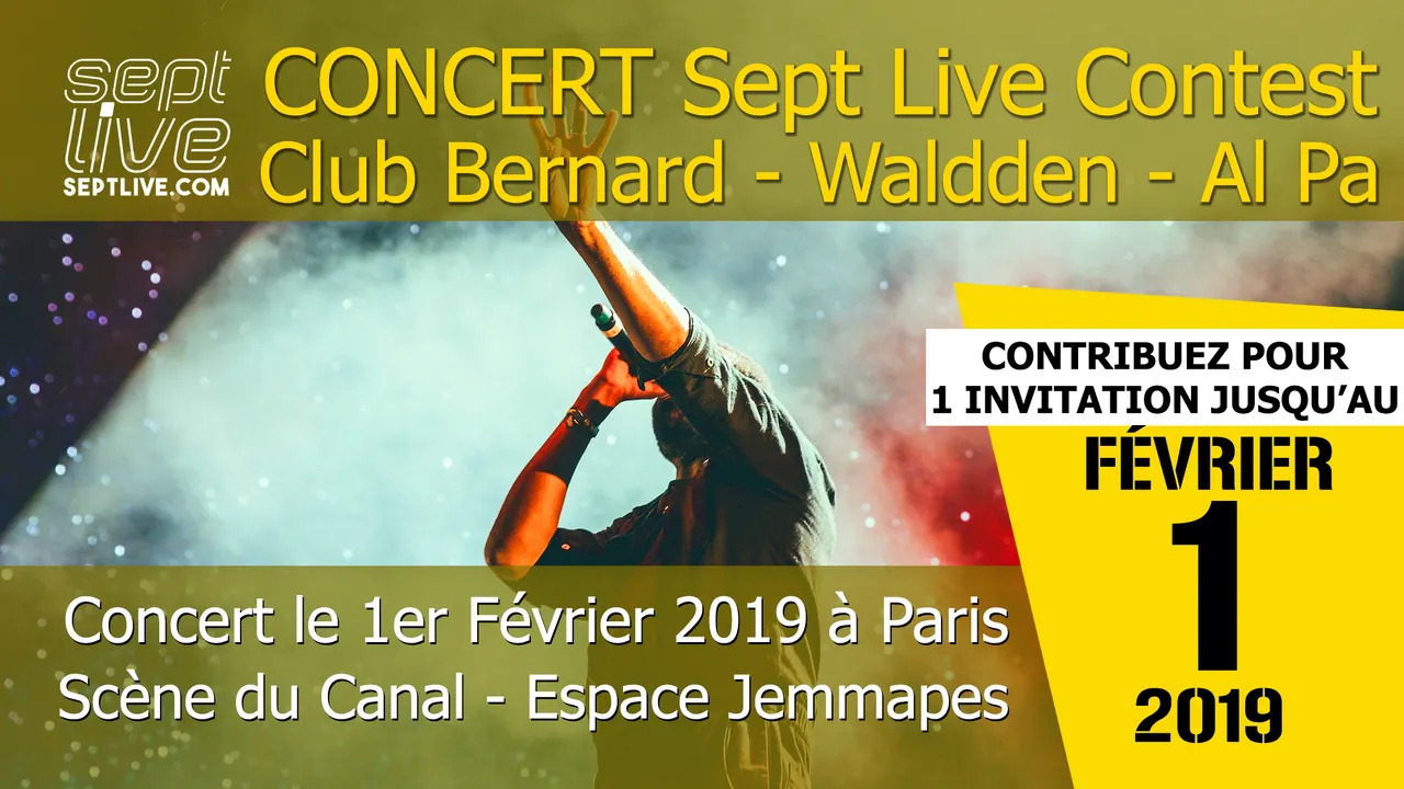 CONCERT Sept Live CONTEST