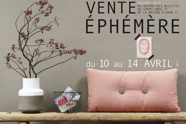 Vente éphémère : de la déco à gogo