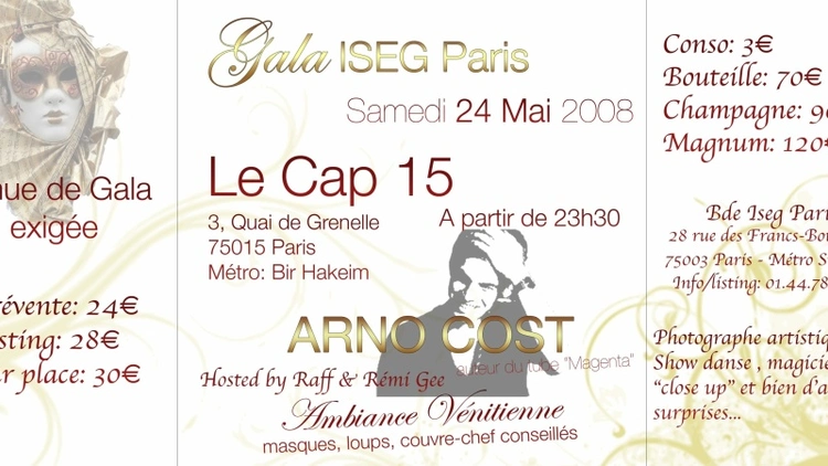 GALA ISEG PARIS