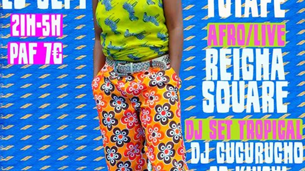 Bal Afro-Latino w/Tutafé, Reicha Souaré, Dj Cucurucho, Go Kiuchi