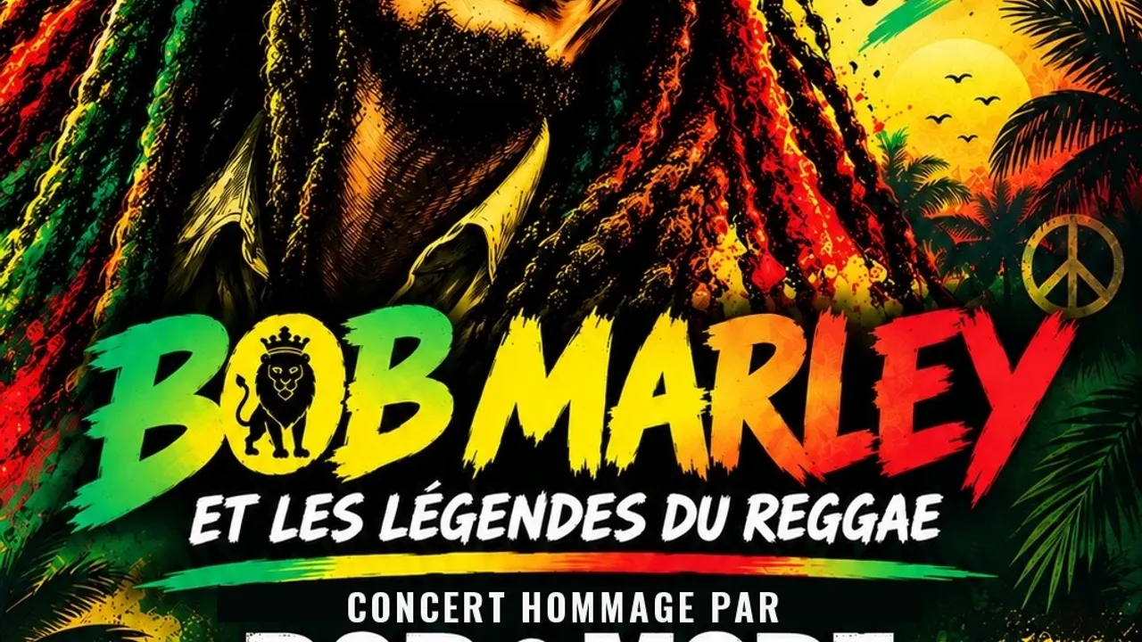 Concert hommage à Bob Marley et aux légendes du Reggae
