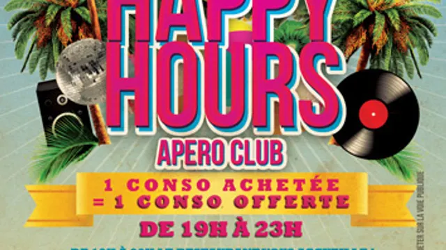 Annulé - Happy Hour Apéro-Club