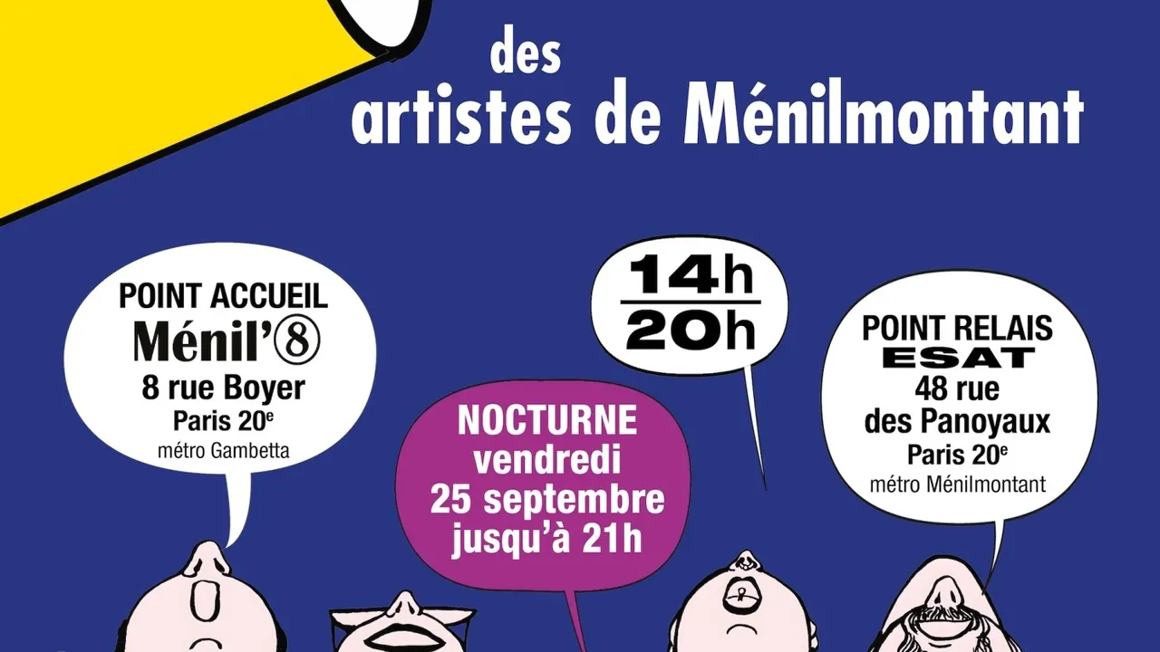 Portes Ouvertes des Artistes de Ménilmontant