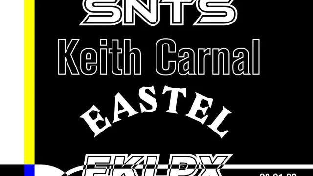 Dehors Brut Indoor: SNTS Keith Carnal Eastel EKLPX
