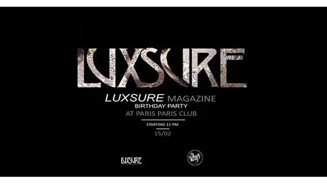 Luxsure Magazine Birthday Party