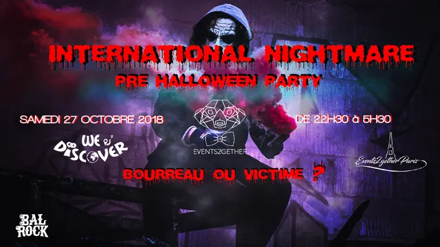 International Nightmare x Pre Halloween Party