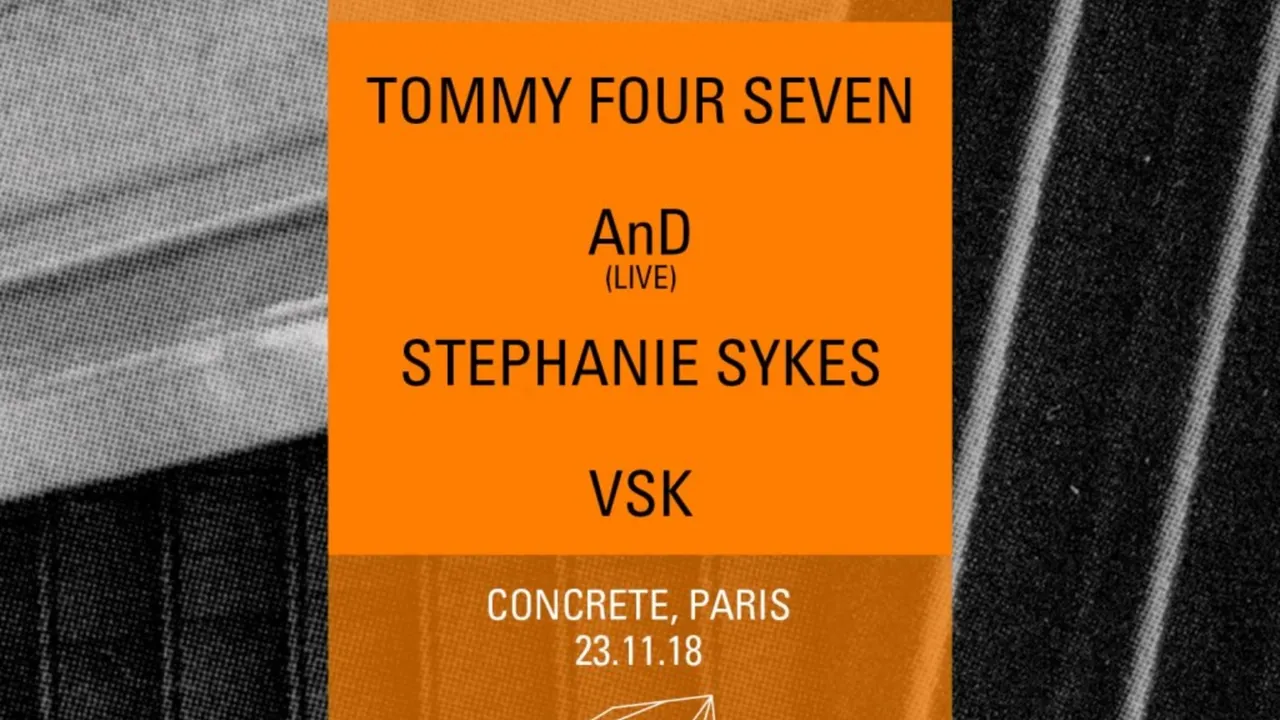 Concrete [47]: Tommy Four Seven, AnD Live, Stephanie Sykes, VSK