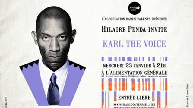 Hilaire penda Warm Up Show invite karl The Voice