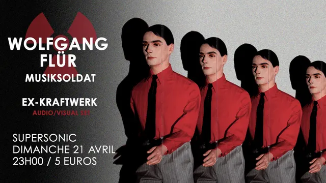 Wolfgang FLÜR (ex-Kraftwerk) Audio Visual set / Supersonic