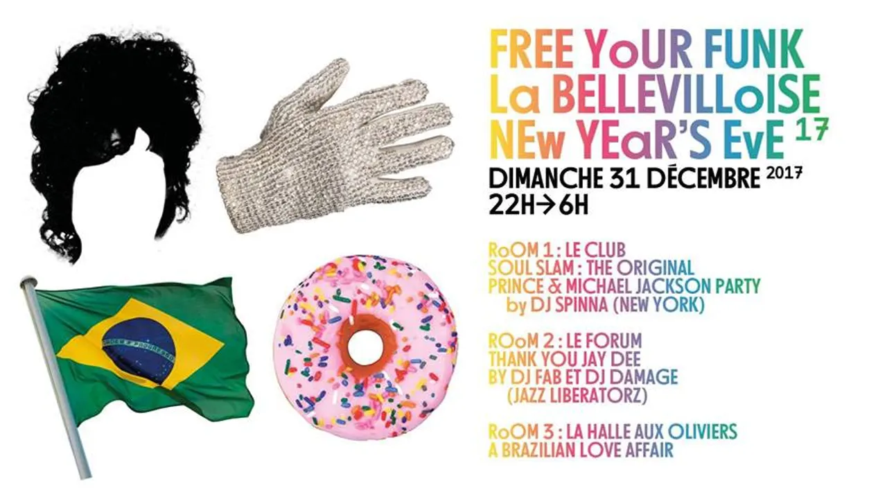 Reveillon Free Your Funk à La Bellevilloise