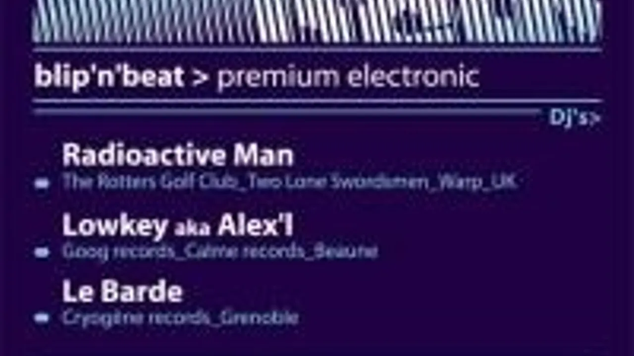 Blip'n Beat Avec Radioactive Man