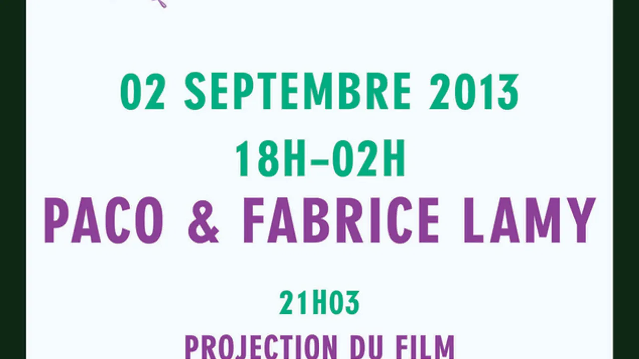 Lundi Dis Moi Oui : Paco & Fabrice Lamy