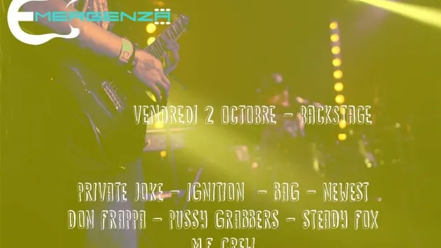 1er Tour du Festival Emergenza