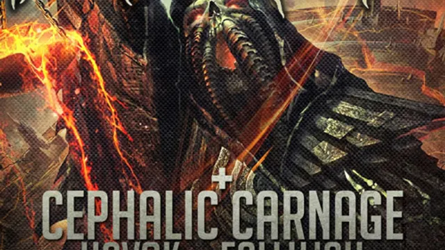Suffocation + Cephalic Carnage + Havok + Fallujah