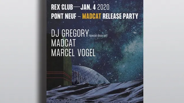 Pont Neuf Madcat Release Party: DJ Gregory (Disco Set) & Marcel Vogel