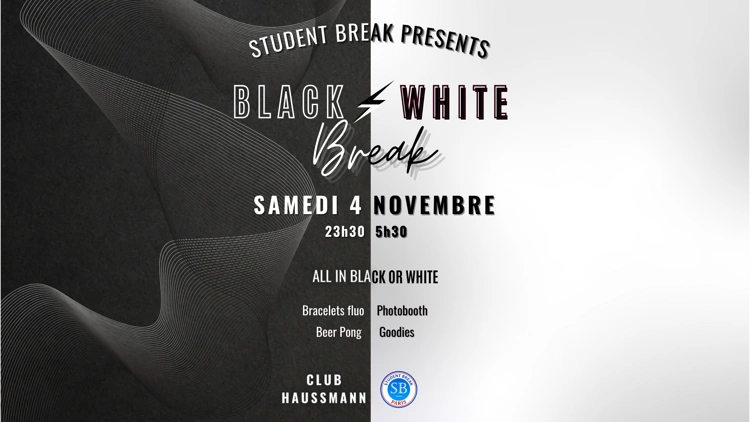 Black-White BREAK