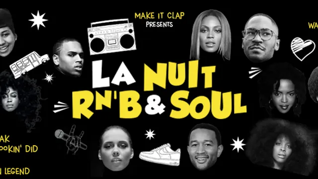 La nuit du RnB & Soul - 18h/6h au Wanderlust