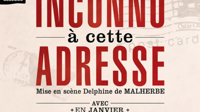 Inconnu à cette adresse