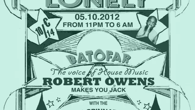 Club Lonely with Robert Owens, Wrecka Spinnazz Club at Batofar