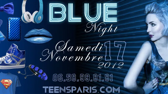 Teens Party Blue Night