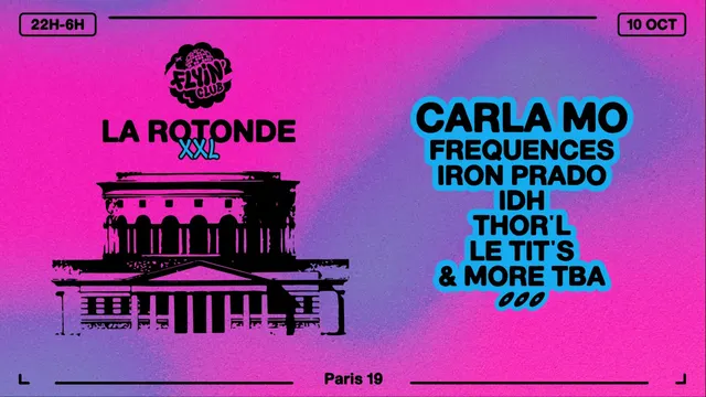FLYIN’CLUB : CARLA MO, FREQUENCES, IRON PRADO, LDH & MORE