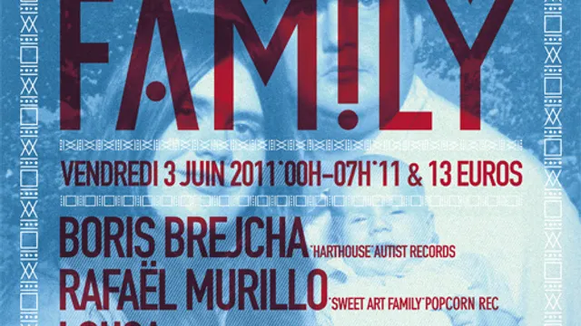 WE ARE FAMILY III : BORIS BREJCHA