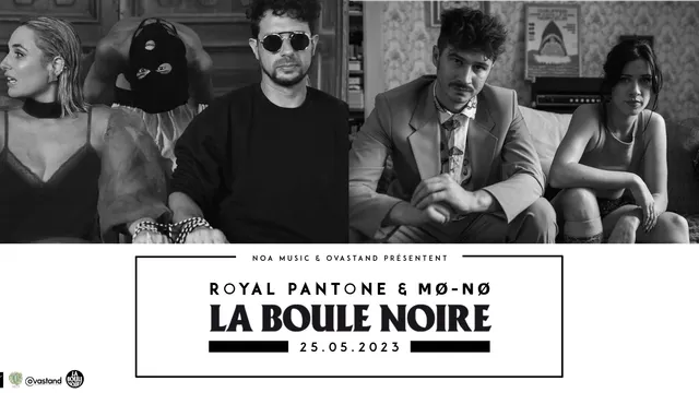 Royal Pantone + MØ-NØ en concert à la Boule Noire