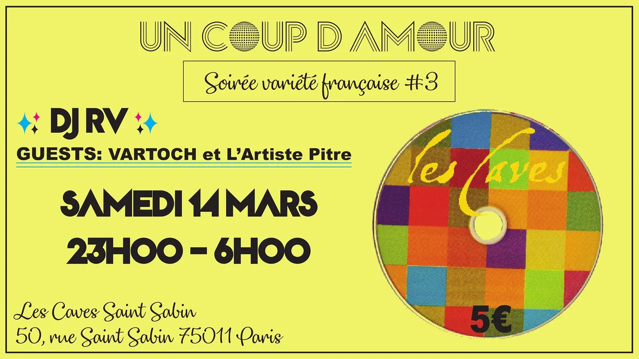 Un Coup d'Amour // Soirée Variété Française #3