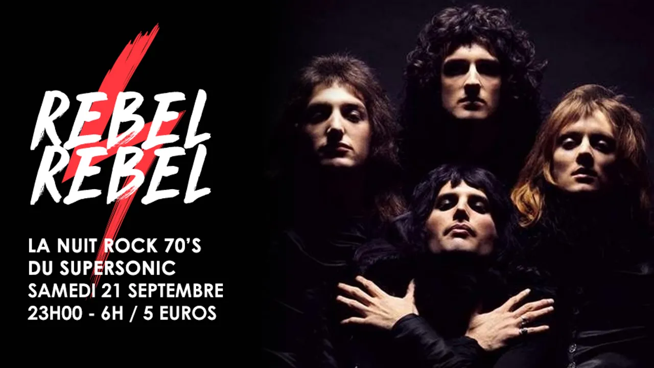 Rebel Rebel #9 / La Nuit Rock 70's du Supersonic