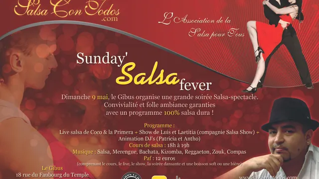 GRANDE SOIREE SALSA AU GIBUS