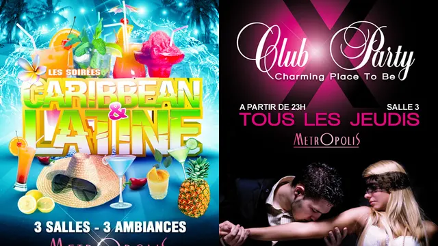 CARIBBEAN & LATINE VS. CLUB X PARTY