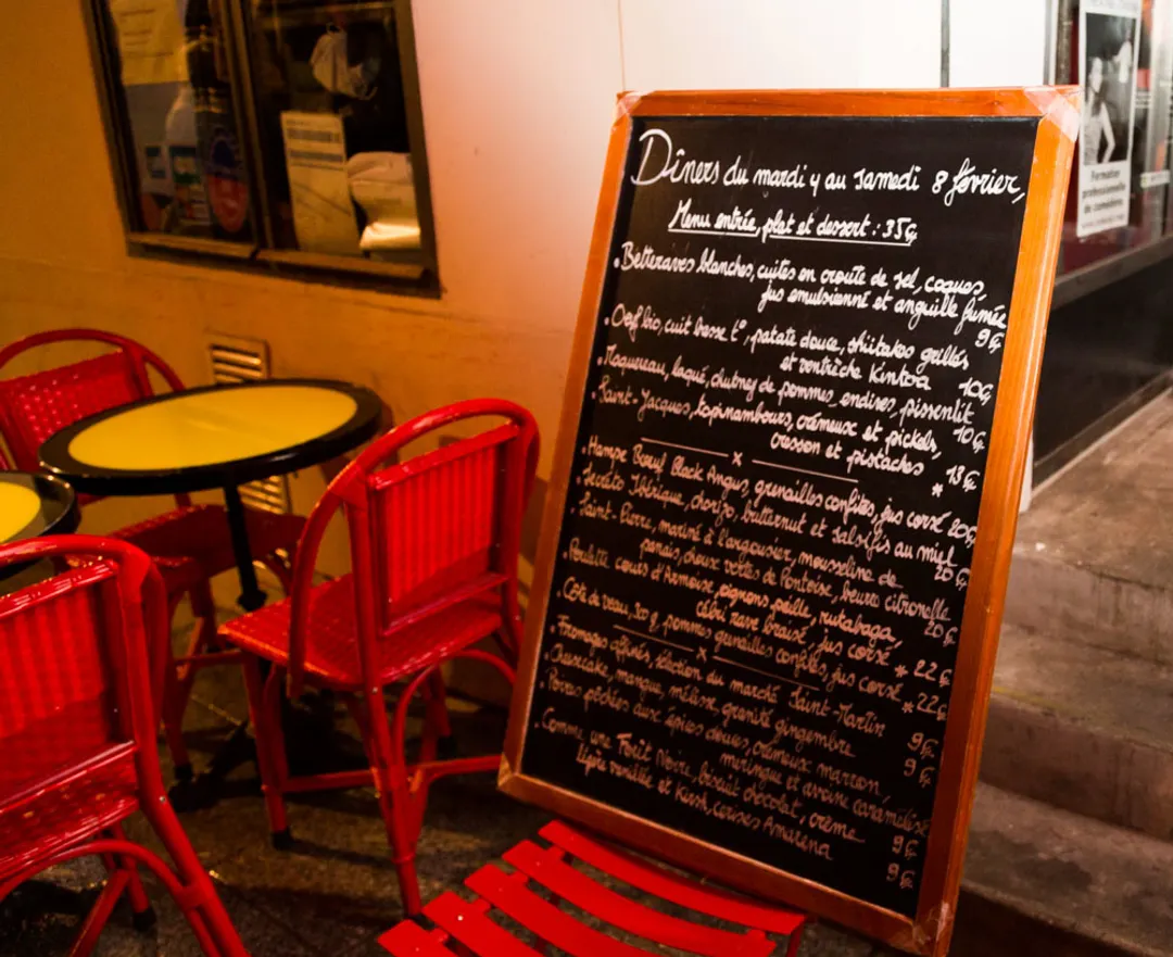 Le Chameleon Restaurant Paris
