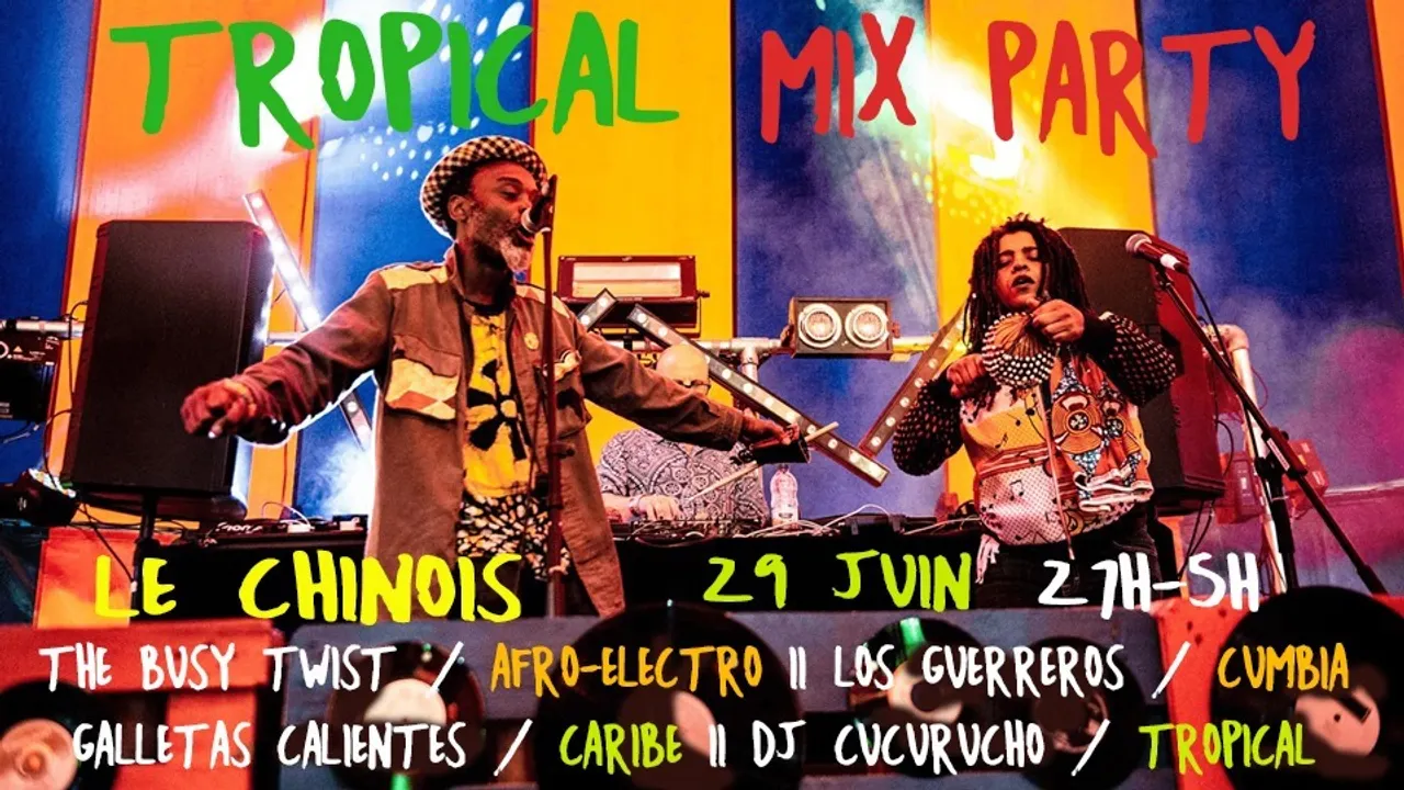 Tropical Mix Party ÷ cumbia, afro, caraïbes, électro & latino !