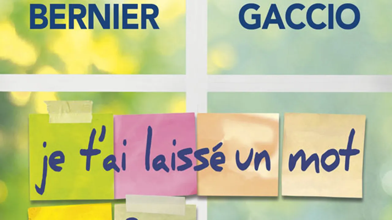 Je t’ai laissé un mot sur le frigo
