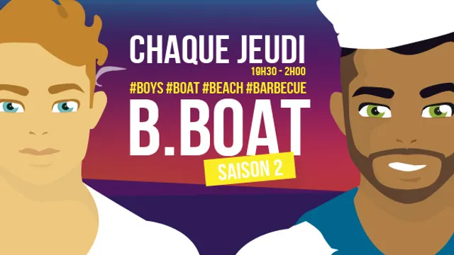 BBoat : l'afterwork gay des jeudi de l'été