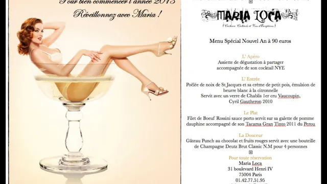 Le Nouvel An de cette folle de Maria