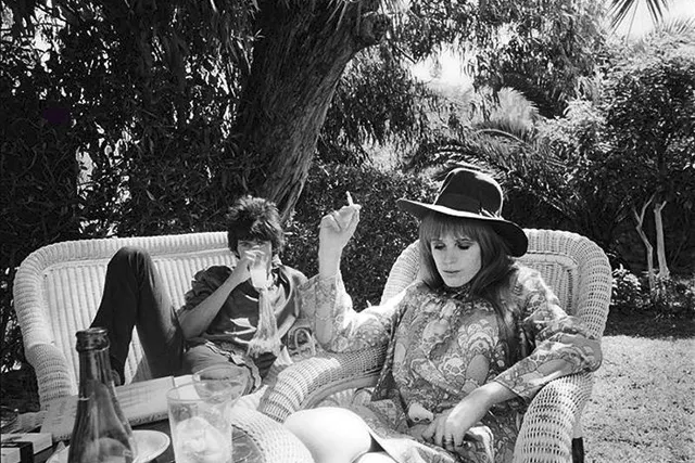 Des photos de Marianne Faithfull en vente au Silencio