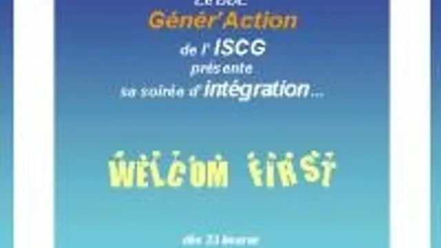 Welcome First