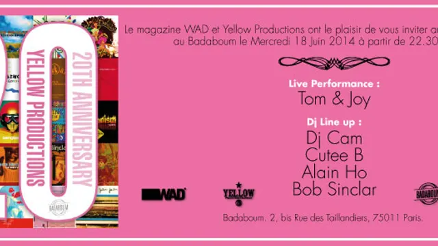 Yellow Productions 20th Anniversary