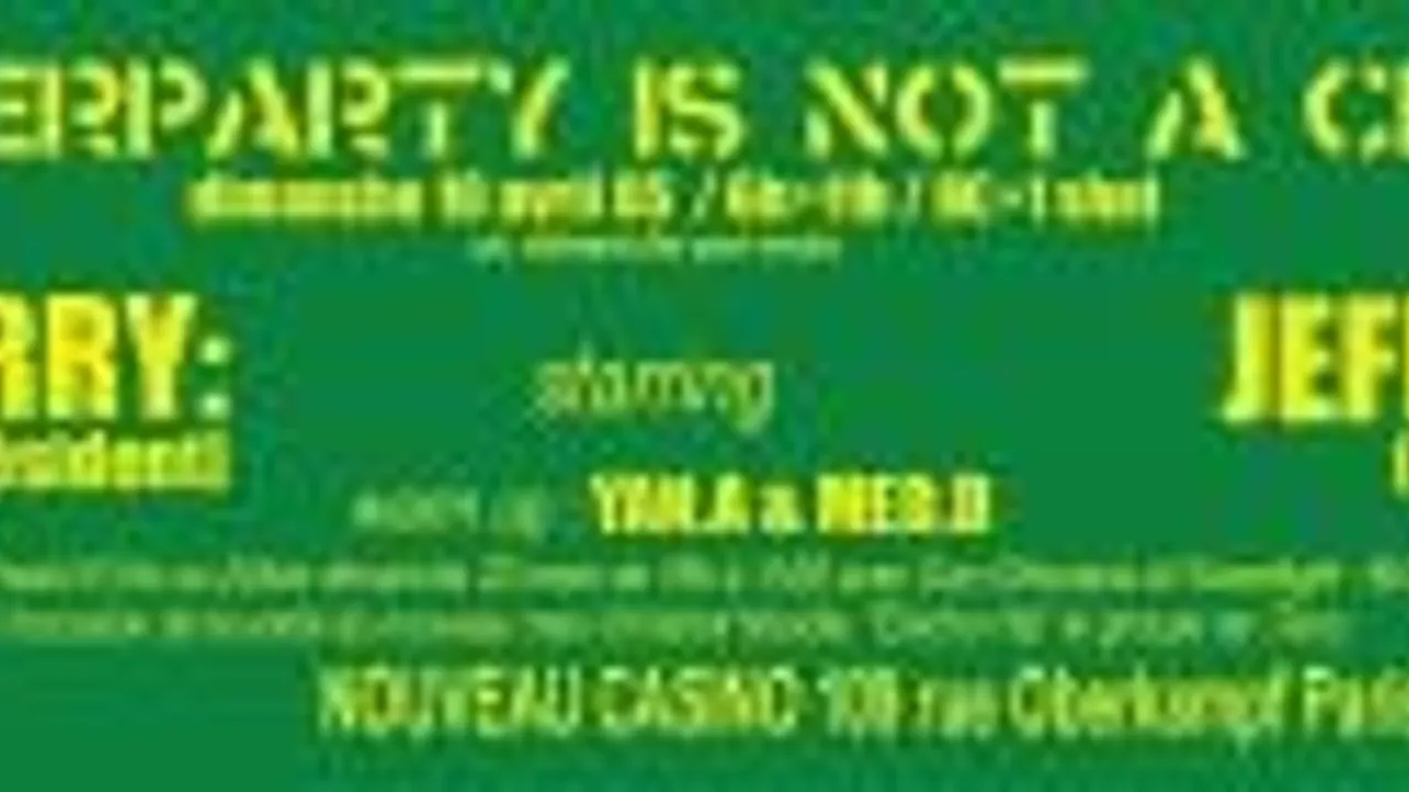 After Party Is Not A Crime