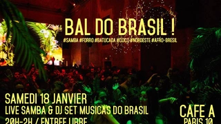 Bal do Brasil : samba, MPB, axé, forro nordeste & baile funk !