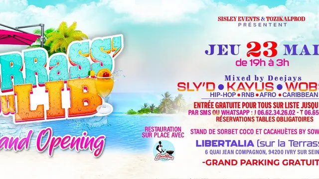 La Terrass' Du LIB - Grand Opening