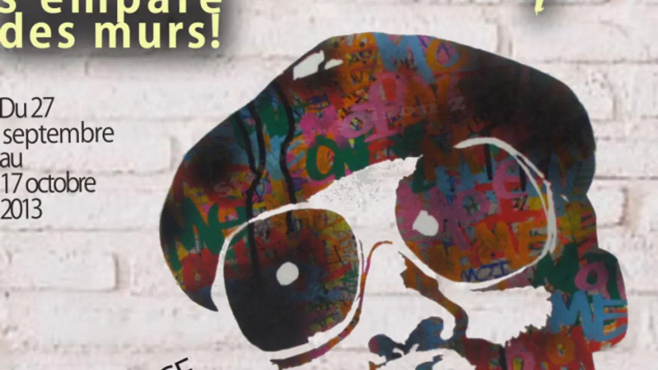 Exposition, Mr Folly s'empare des murs