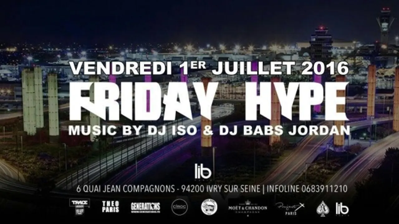 FRIDAY HYPE DJ BABS JORDAN & DJ ISO