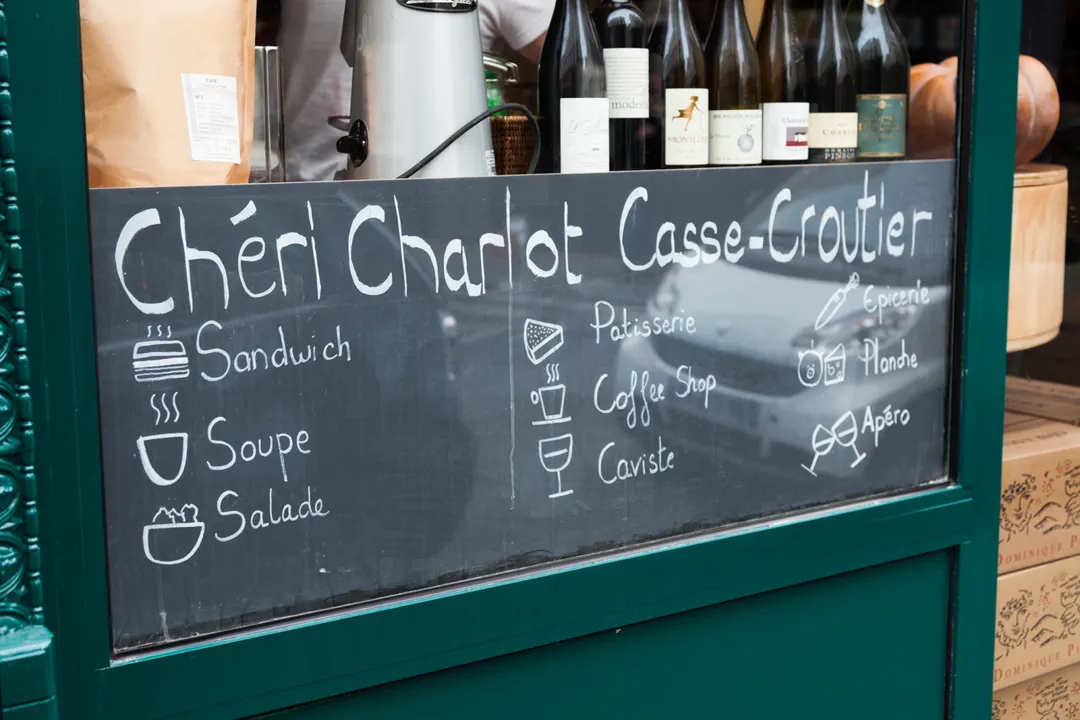 Chéri Charlot Restaurant Shop Paris