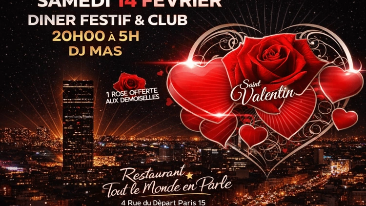 Saint Valentin sur les toits de paris