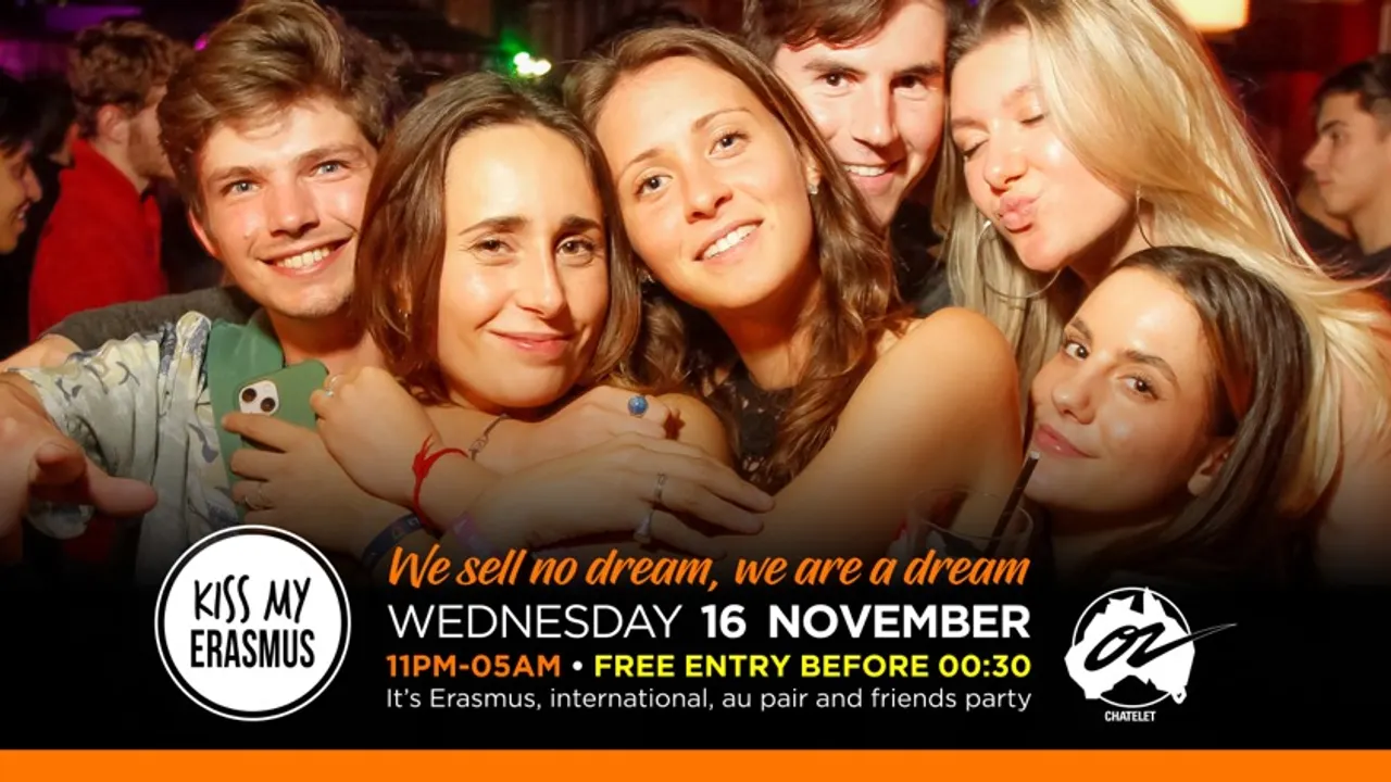 KISS MY ERASMUS @ CAFÉ OZ
